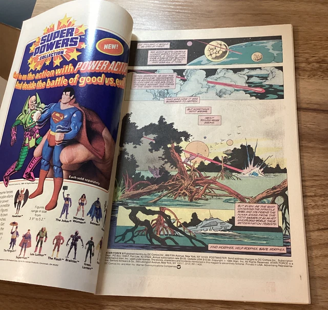 Atari 2600 Atari Force # 1 DC Comics Mini Comic Book Vintage 1982 And 8 12 16 7