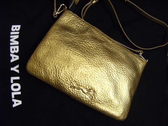 Bolso bimba y lola dorado sales