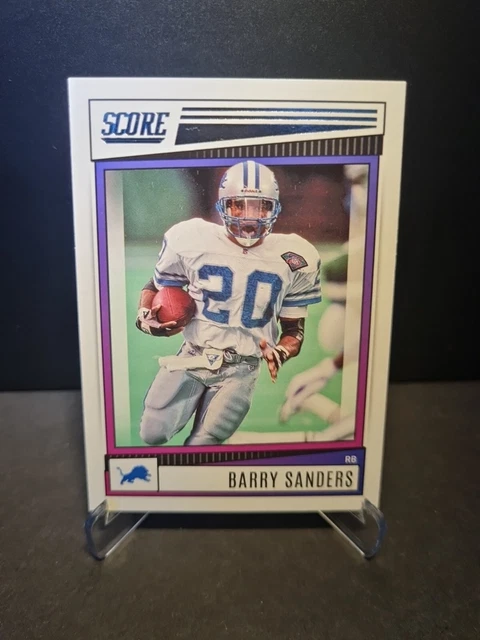 Barry Sanders Detroit Lions Nfl Panini Score 2022 Trading Card