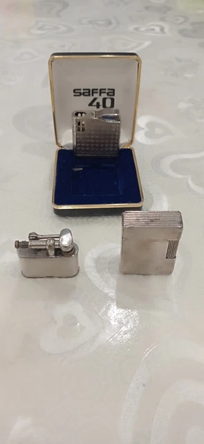 Lotto Accendino Accendini IDEAL SAFFA 40 DUPOND