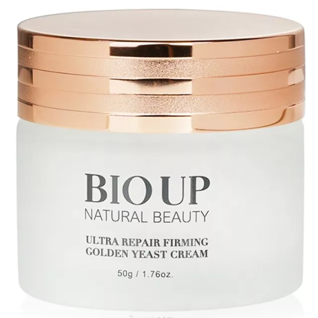 NEW Natural Beauty BIO UP a-GG Ultra Repair Firming Golden Yeast Cream 50g