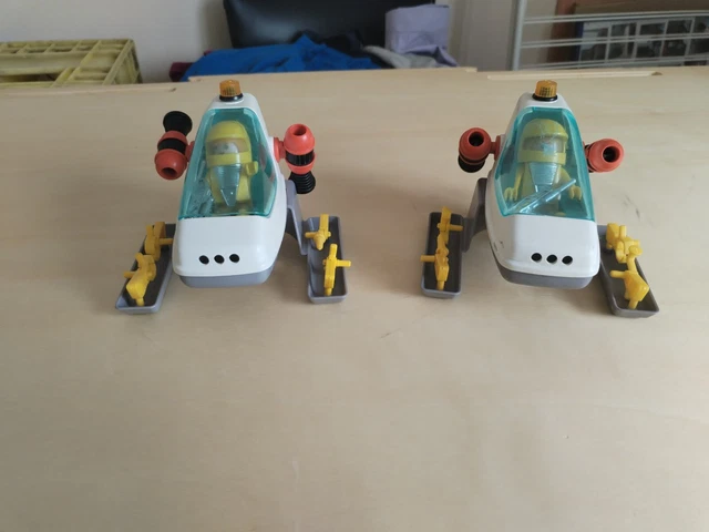PLAYMOBIL vintage espace playmospace planeur spatial cosmonaute 3509 de 1980 #1
