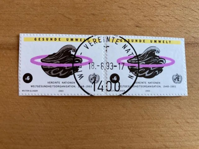 Briefmarken UNO Wien 1993 gestempelt