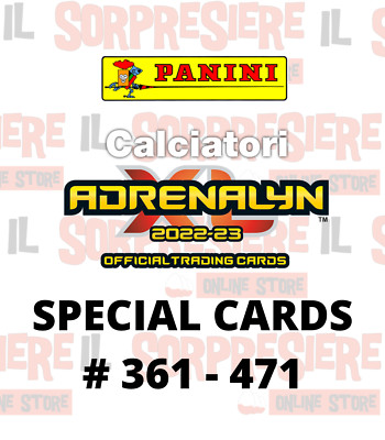 #471 CARD A SCELTA ADRENALYN XL CALCIATORI PANINI 2022 2023 22 23 #235 