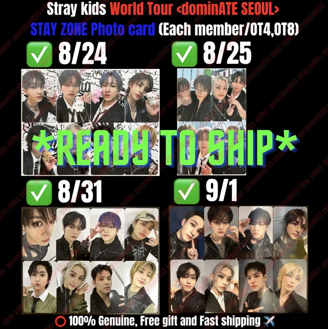 STRAY KIDS WORLD TOUR DOMINATE in SEOUL Stay Zone 8/31