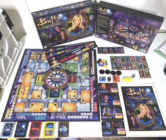 Buffy The Vampire Slayer Hasbro Vtg 2000 Board Game 100% Complete