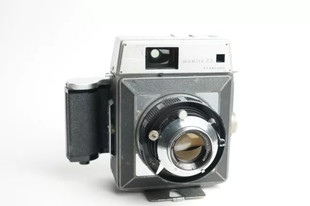 Mamiya 23 Standard 120 Medium Format Rangefinder Film Camera + 100mm F3.5 Lens