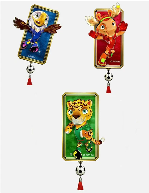 Peluche GENERIQUE Mascotte officielle coupe du monde Fifa 2018 Peluche GENERIQUE Mascotte officielle coupe du monde Fifa 2018