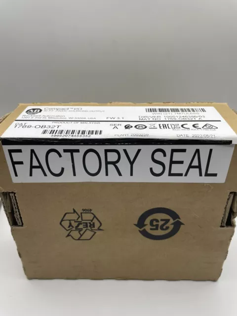 New Sealed Allen Bradley 1769-OB32T /A Compact I/O Output Module