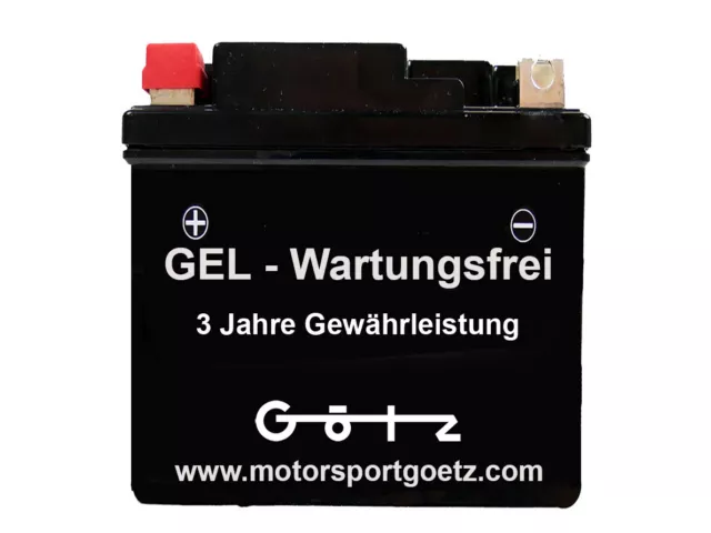 Batterie Gel Suzuki Vl 1500 LC Intruder / Vs 1400 GLP Guidon Haut