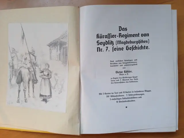 Das Kürassier-Regiment von Seydlitz(Magdeburgisches)Nr.7, Seine Geschichte
