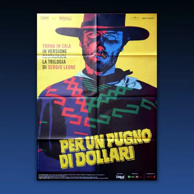 Per Un Pugno Di Dollari Poster Manifesto 2F A Fistful of Dollars Clint Eastwood