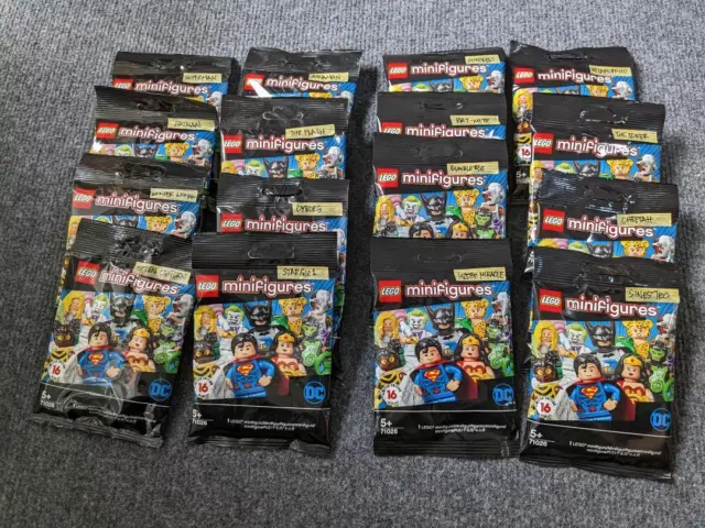 LEGO 71026 Figure Mini Dc Super Heroes Completo Set Se 16