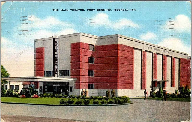 Postcard MILITARY SCENE Fort Benning Georgia GA AM2532