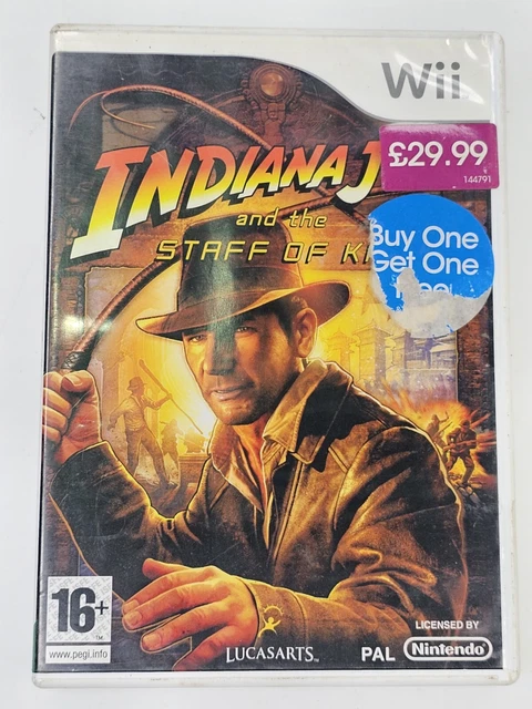 Nintendo wii indiana jones cheap
