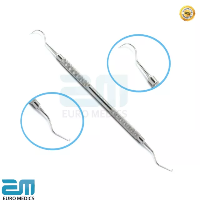 Endodontic Explorer No.23/17A Double Ended Hook Scaler Diagnostic Tartar Remover