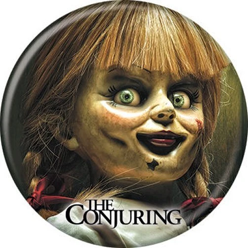 THE CONJURING MOVIE Annabelle Side View Licensed 1.25 Inch Button 87833 ...