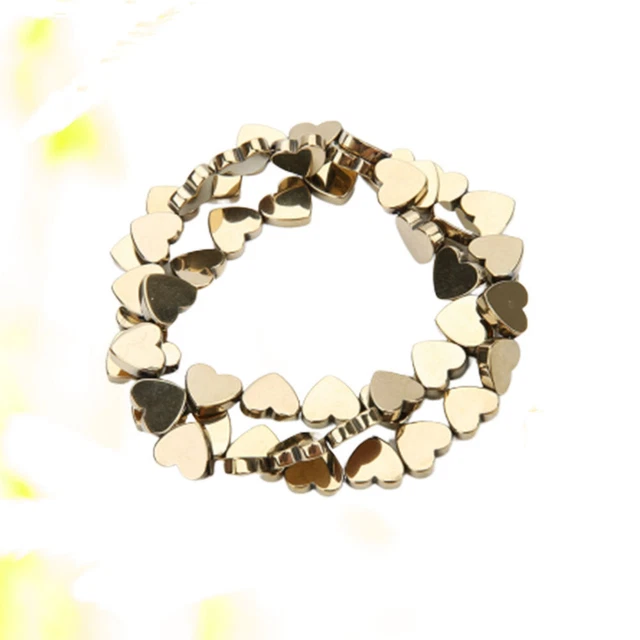 Spacer Beads Earring DIY Loose Beads Heart Picture Necklace Bracelet