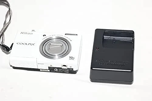 Nikon COOLPIX S6200 Natural White 10x Zoom 16.0MP S6200WH Compact Digital Camera