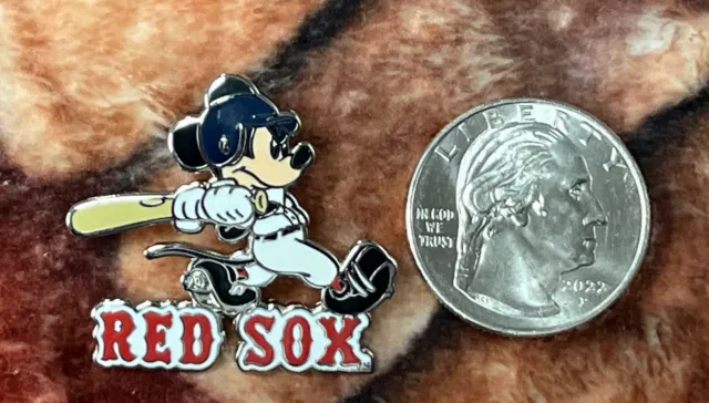 Mickey Mouse Boston Red Sox Pin 2012 Disney Lapel Pin