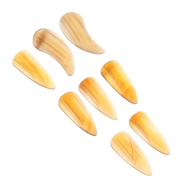 8 Pcs Guzheng Nails Horns Child Music Instrument Pick Zither Finger