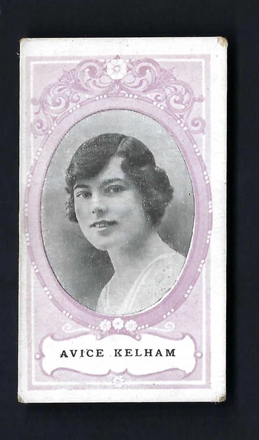 Wills (Scissors) - Actresses (Mauve) - #30 Avice Kelham