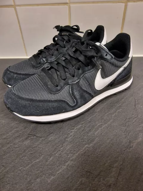 NIKE INTERNATIONALIST WOMENS Black Smoke Grey Trainers UK Size 5 23.99 PicClick UK