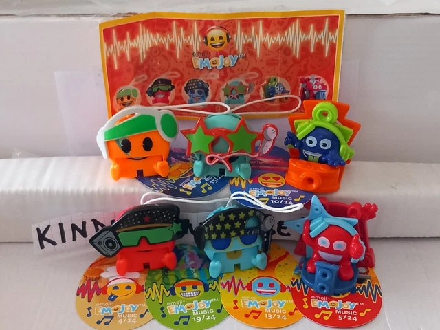 Figurine Aliene Collezionabili Set Sorpresa Kinder Super Spacys Aliens Martians 2001 - Figurine Da Collezione Per Bambini, Originale Ferrero Figurine Da Collezione Anni 2000 - Foto 5