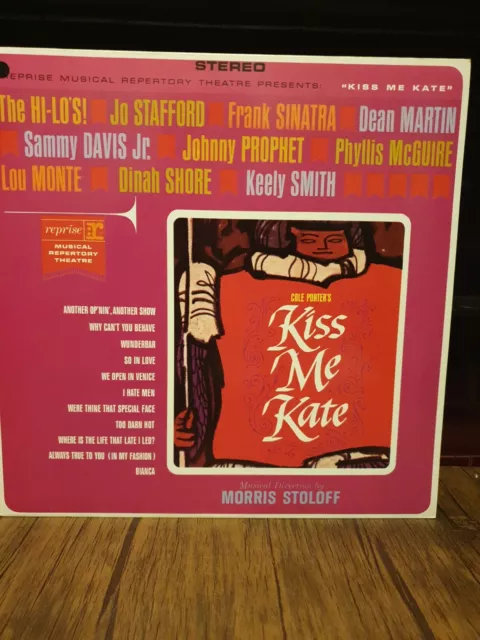 'Kiss Me Kate' Reprise Musical Repertory Theatre Presents. 12 Inch Vinyl LP