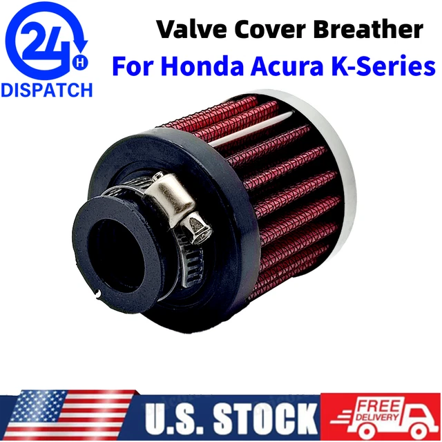 VALVE COVER BREATHER FILTER For Eg Ek Dc2 RSX Kswap K20 K20A K24 US