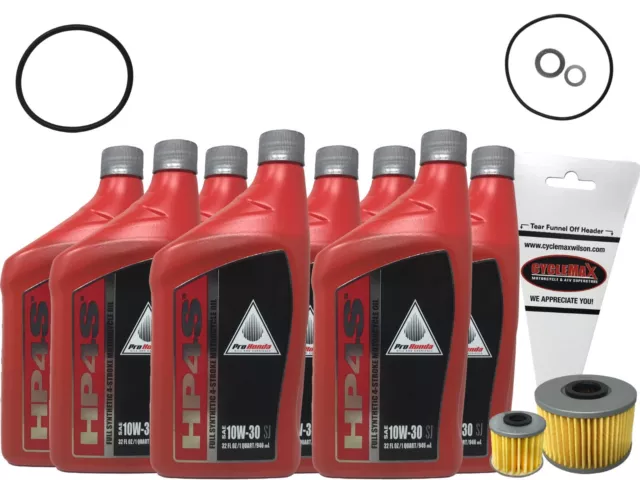 Genuine OEM Full Synthetic Oil Change Kit for 2016-2023 Honda Pioneer 1000