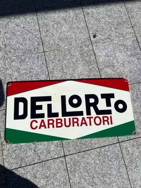 Insegna Vintage - Dell’orto Carburatori