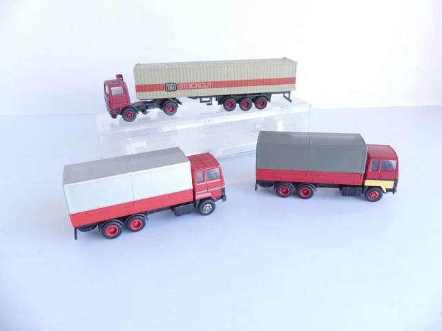 Siku 1/55 - Volvo FL7 Semi Remorque Hueck Aluminium Fenster 3116