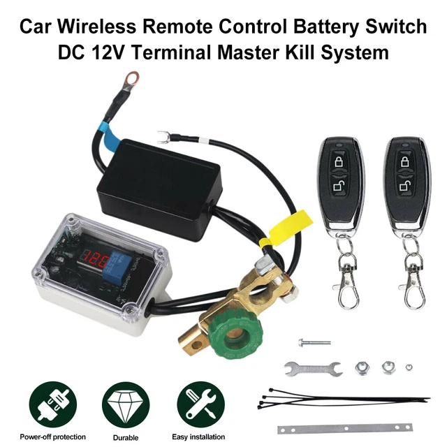 Interruttore Selettore Di Batteria 12V-48V 200A - Impermeabile Per Camper, Barca, Auto, Moto - 4 Posizioni: 1-2-Entrambi-Off