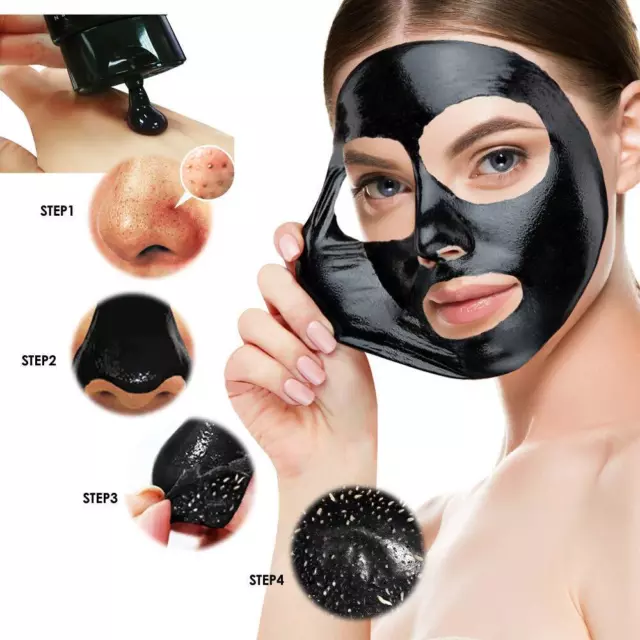 Pilaten Blackhead Removal Black Mask Deep Cleansing Nose Pore Peel Off Treatment