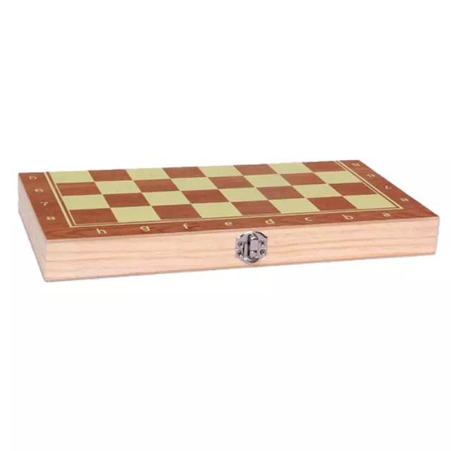 Wooden Folding Chess Board    Backgammon Checker