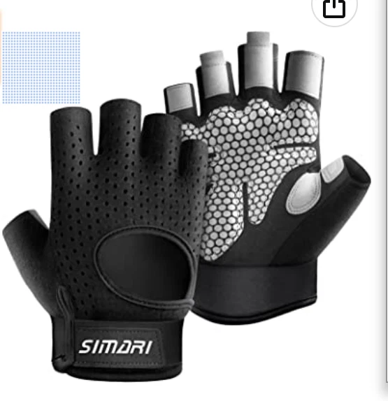 SIMARI Workout Gloves Weight Lifting Gym Cycling Gloves with Wrist Wrap