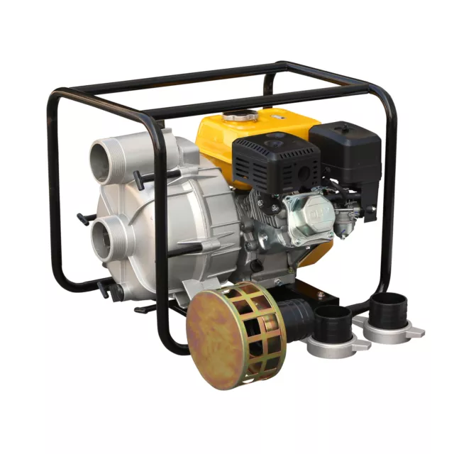 Wasserpumpe 3 Diesel Pumpe 50m³/h Motorpumpe Kreiselpumpe E-Start