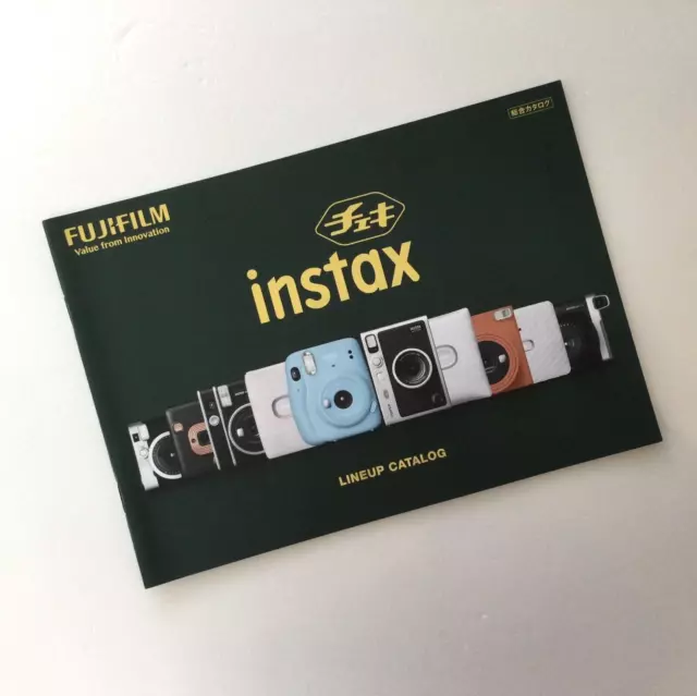 FUJIFILM  instax Japanese General catalog Published in October 2022
