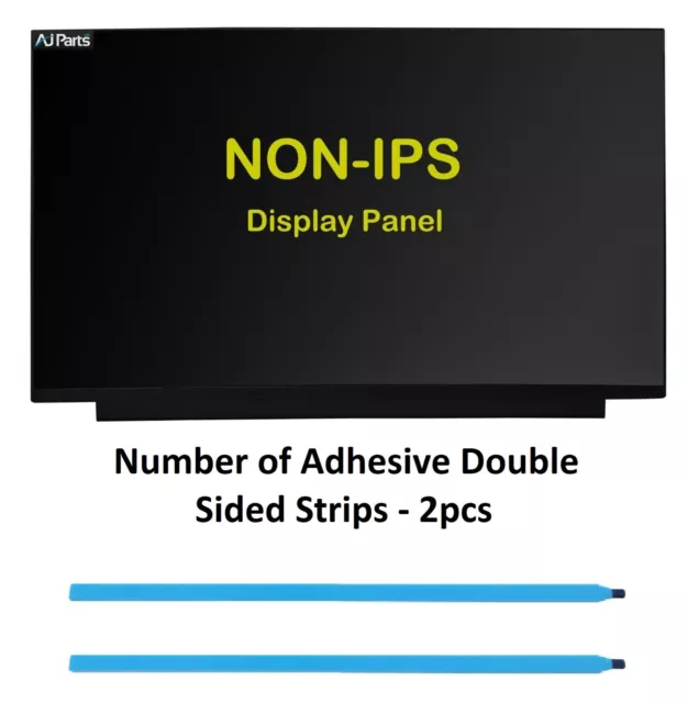 15,6 Zoll NT156FHM-N61 V8.0 FHD Nicht-IPS Display Bildschirm + selbstklebende doppelseitige Bänder