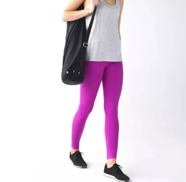 LULULEMON ZONE IN Tight Ultra Violet yoga compress legging 6 gently  preloved $130.00 - PicClick