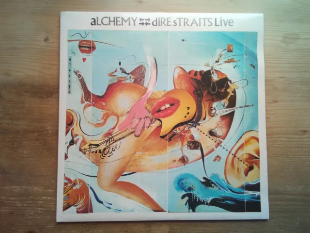 Dire Straits Alchemy Live 2 x Very Good+ Vinyl LP Record Album VERY11
