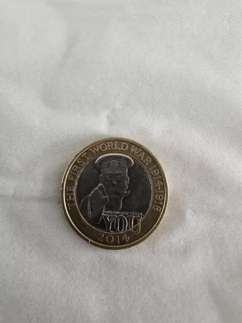 Lord Kitchener £2 Two Pound Coin First World War 2014