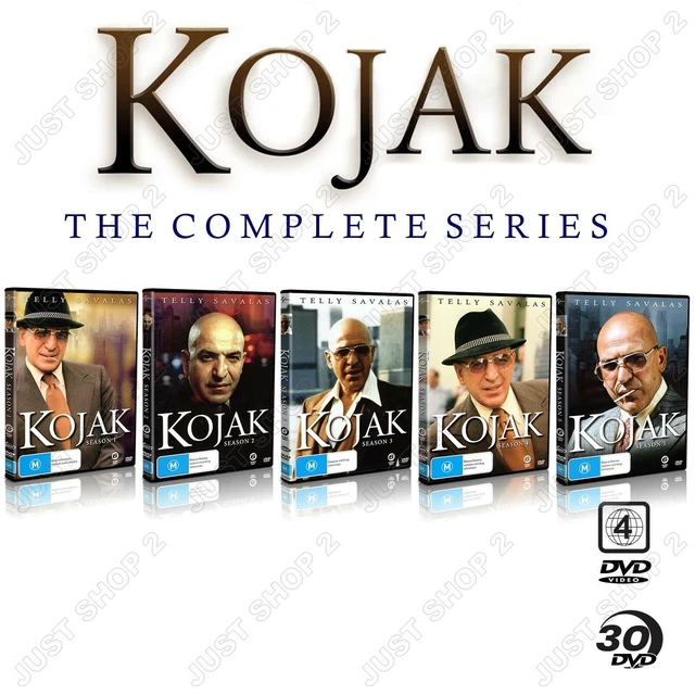 Kojak DVD : Complete TV Series 30 Disc Set : Telly Savalas : Brand New