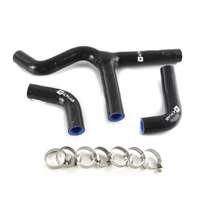 Fit For KTM 450 525 SX EXC MXC FMX 2003-2006  Black Silicone Radiator Y Hose