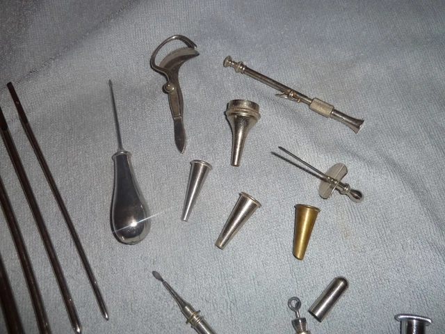 Alte ARZT INSTRUMENTE - Konvolut - SET 6 3