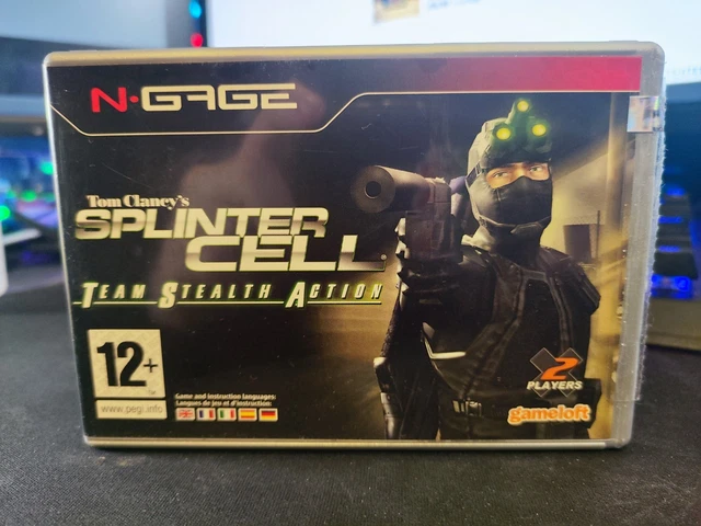 TOM CLANCY SPLINTER Cell: Team Stealth Action [Nokia N-Gage] [PAL] £8. ...