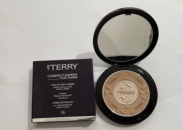 Polvo doble By Terry Compact-Expert #4 beige desnudo 5g totalmente nuevo y en caja precio de venta sugerido por el fabricante £38