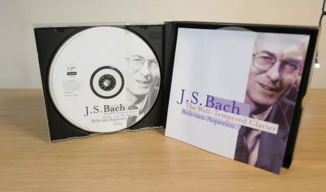 JS Bach The Well-Tempered Clavier Bob van Asperen 4 CD Virgin Classics NM 3