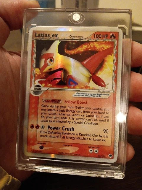 Latias EX 95/101 Rare Holo pokemon card EX Dragon Frontiers 2006